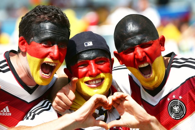 фанаты сборной Германии