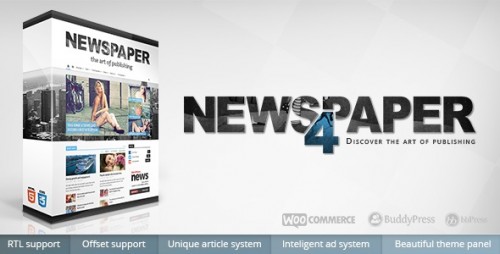 Nulled Newspaper v4.0 - Themeforest Premium WordPress Theme