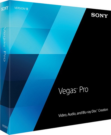 Sony Vegas Pro 13.0 Build 428 (2014) редактор видео и аудио