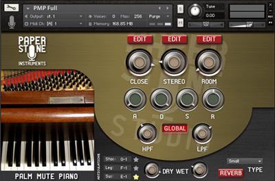 Paper Stone Instruments Palm Mute Piano KONTAKT / SYNTHiC4TE