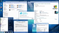 Windows Seven Ultimate SP1 IDimm Edition x86 / x64 v.18.14 (2014RU)