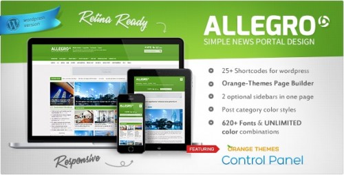 Download Nulled Allegro - Multipurpose News, Magazine WordPress Theme