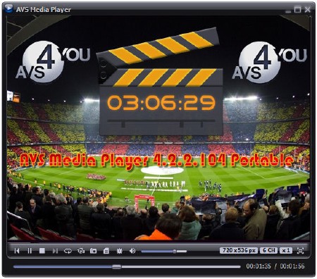AVS Media Player 4.2.2.104 Rus Portable 