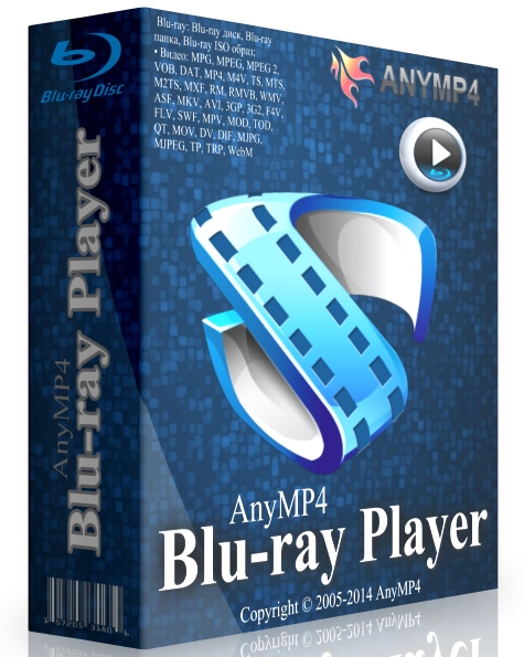 AnyMP4 Blu-ray Player 6.0.76.32636 + Rus