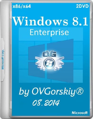 Windows 8.1 Enterprise with Update by OVGorskiy 08.2014 (x86/x64/RUS/2014)
