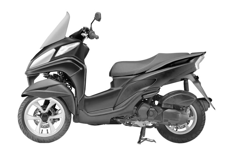 Компания Yamaha запатентовала дизайн 3-колесного скутера