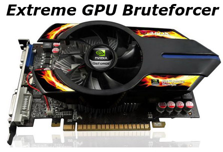 Extreme GPU Bruteforcer 3.0.5