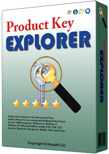 Nsasoft Product Key Explorer 3.8.1.0