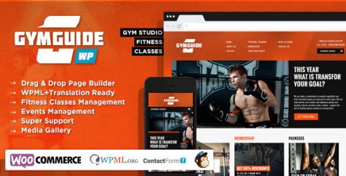 Nulled Gym Guide - Themeforest Fitness Sport WordPress Theme