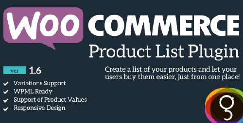 CodeCanyon - WooCommerce Product Listing v1.6
