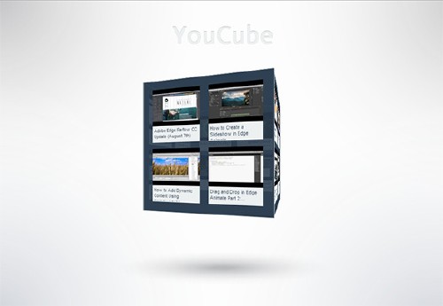 CodeCanyon - 3D HTML5 Video Cube