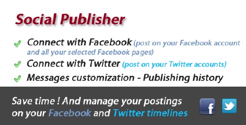 CodeCanyon - Facebook and Twitter Social Publisher