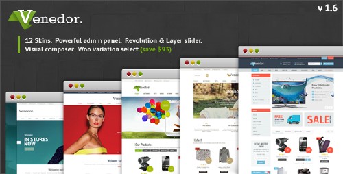 ThemeForest - Venedor v1.5 - Ultimate WordPress + WooCommerce Theme