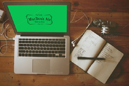 CreativeMarket - MacBook Air Mockup-4 89478