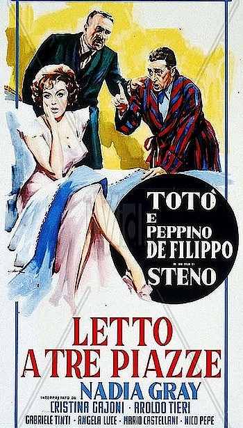Постель на троих / Letto a tre piazze (1960) DVDRip