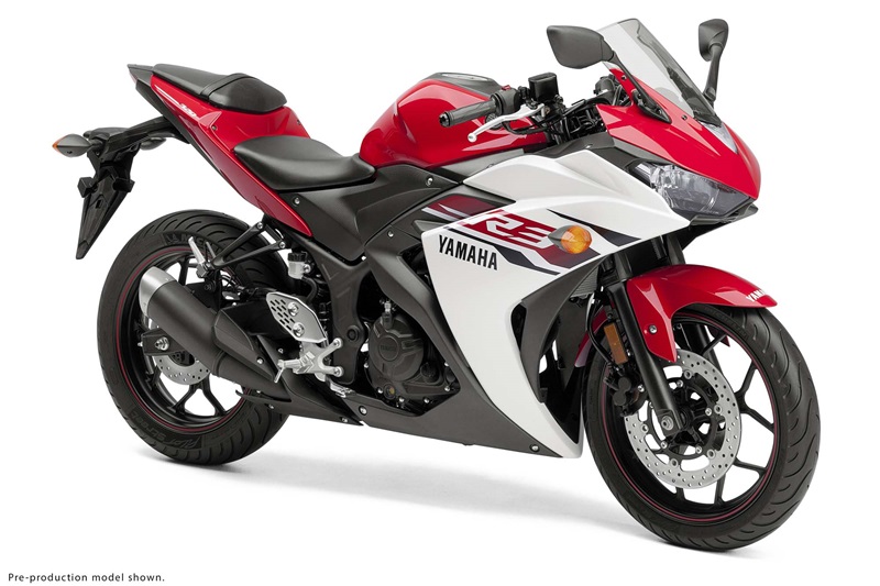 Новый мотоцикл Yamaha YZF-R3 2015