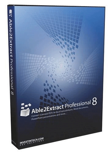 Able2Extract Professional 8.0.46.0 portable