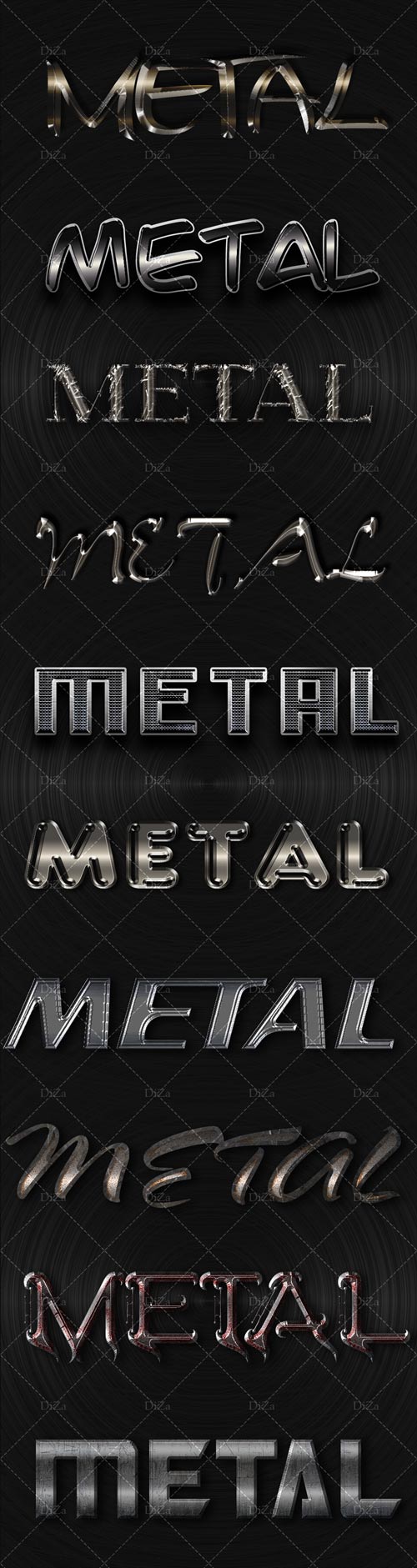 10 modern metal styles