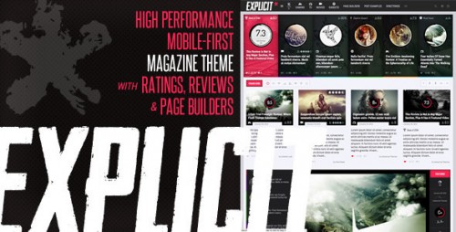 Download Explicit v2.1 - High Performance ReviewMagazine Theme picture