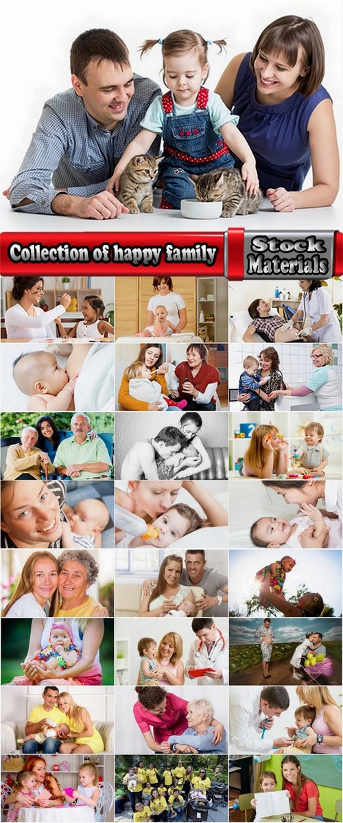 Collection of happy family 25 UHQ Jpeg