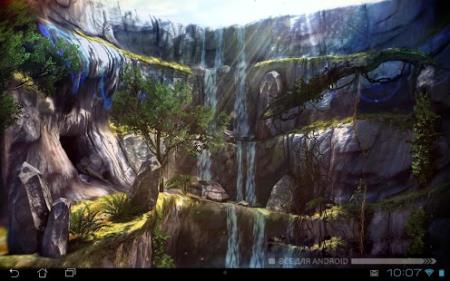 3D Waterfall lwp  Android 