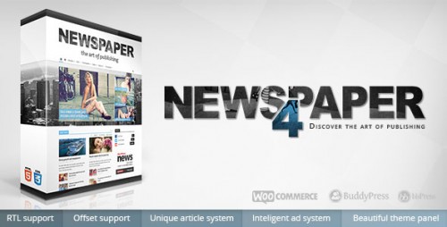 Nulled Newspaper v4.5 - Themeforest Premium WordPress Theme image