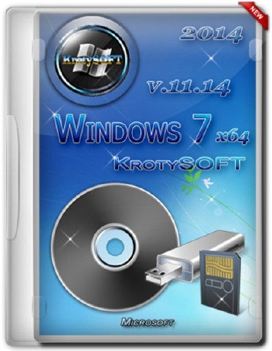 Windows 7 Максимальная by KrotySOFT v.11.14 (x64/2014/RUS)