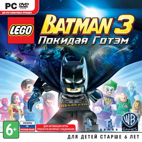 LEGO Batman 3: Покидая Готэм / LEGO Batman 3: Beyond Gotham (2014/RUS/ENG/MULTi10/RePack)