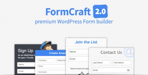 Download FormCraft v2.0.7 - Premium WordPress Form Builder graphic