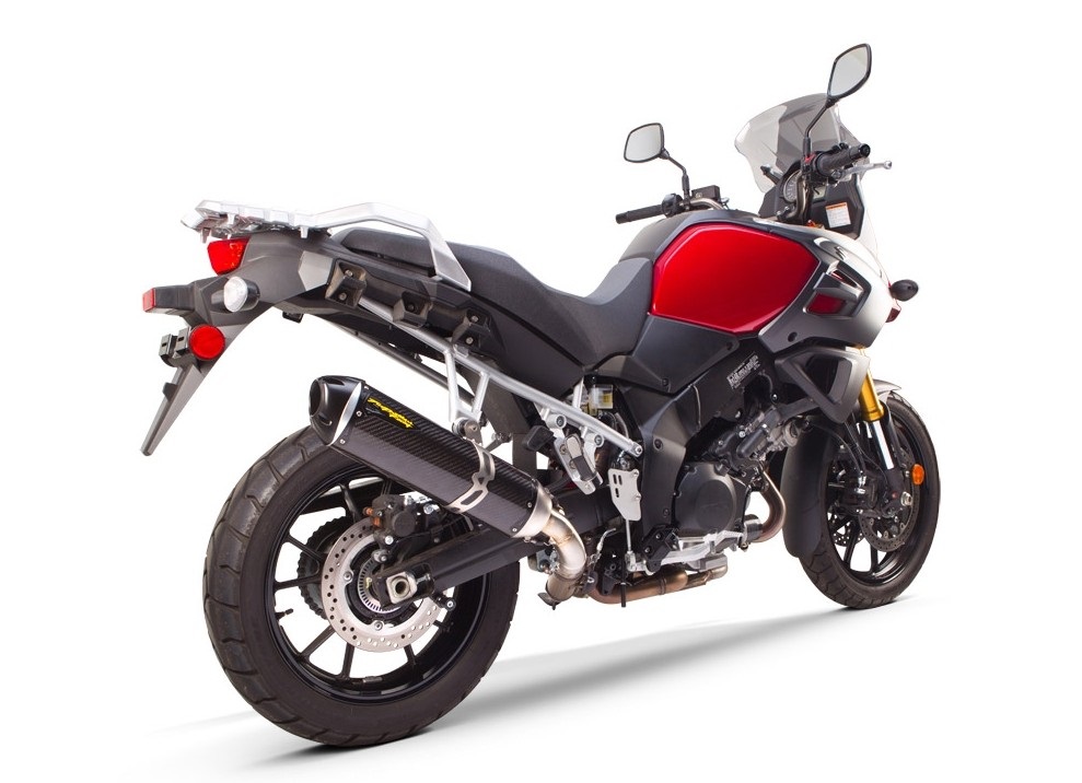 Выхлоп TBR S1R для мотоцикла Suzuki V-Strom 1000 (видео)