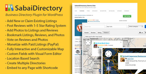 Download Codecanyon SabaiDirectory for WordPress v1.3.8  