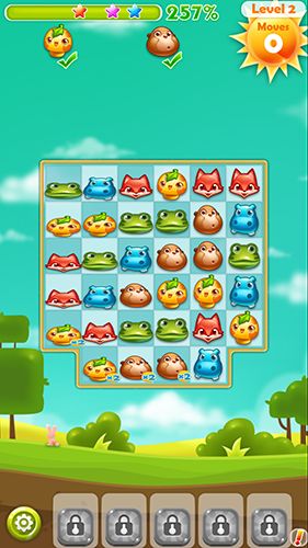 Screenshots of the game Forest mania on Android phone, tablet.