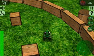 Screenshots of the game Crazy Tanks on Android phone, tablet.