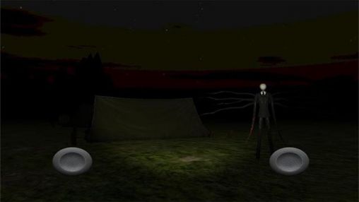Screenshots of the game Slender: Morning camp on Android phone, tablet.