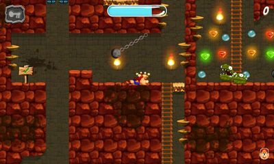 Screenshots of the game Marv The Miner 3: The Way Back on your Android phone, tablet.