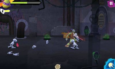 Screenshots of the game Mutant Rumble on Android phone, tablet.