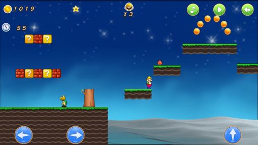 Screenshots of the game Super adventurer on your Android phone, tablet.