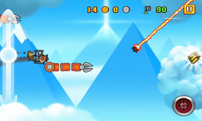 Screenshots of the game Adventures in the air on Android phone, tablet.
