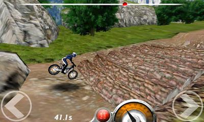 Captures d'écran du jeu de Trial Xtreme Android, une tablette.