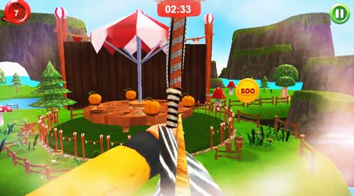 Capturas de tela do jogo Frutas o arco-3D no seu telefone Android, tablet.