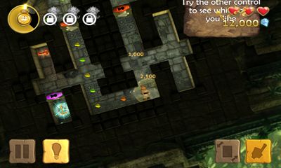 Captures d'écran du jeu Lazy Raiders sur Android, une tablette.