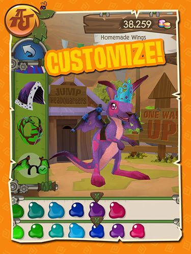 Screenshots of the game Animal jam: Jump on the Android phone, tablet.