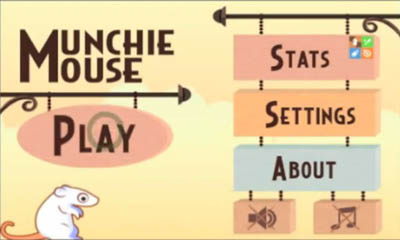 Captures d'écran du jeu Munchie de la Souris sur Android, une tablette.