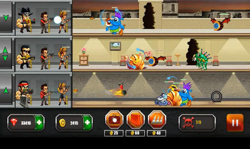 Screenshots of the game Mafia vs monsters on Android phone, tablet.
