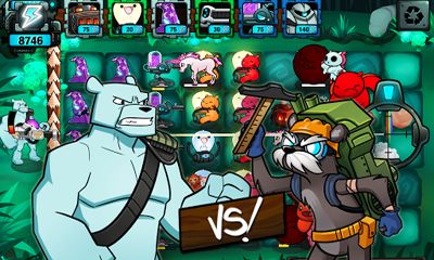 Screenshots of the game Battle Bears Fortress on Android phone, tablet.