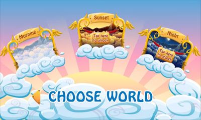Captures d'écran du jeu le Cloud Runner sur Android, une tablette.