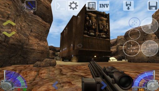 Screenshots of the game Star wars: Jedi knight academy on Android phone, tablet.