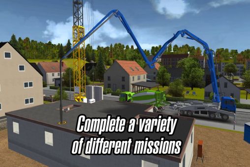 Captures d'écran du jeu de Construction simulateur de 2014 pour Android, une tablette.
