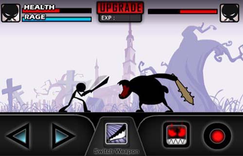 Screenshots of the game iKungfu on Android phone, tablet.