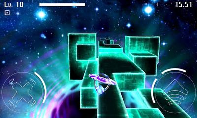 Screenshots of the game Starbounder on Android phone, tablet.